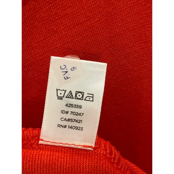 Loft Orange Long sleeve Blouse, size M - Picture 6 of 7